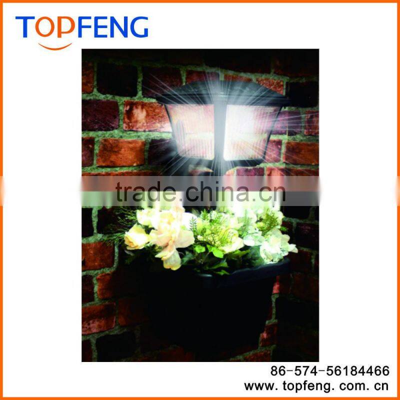 3 In 1 Solar Lantern With Mini Planter With Adjustable Height