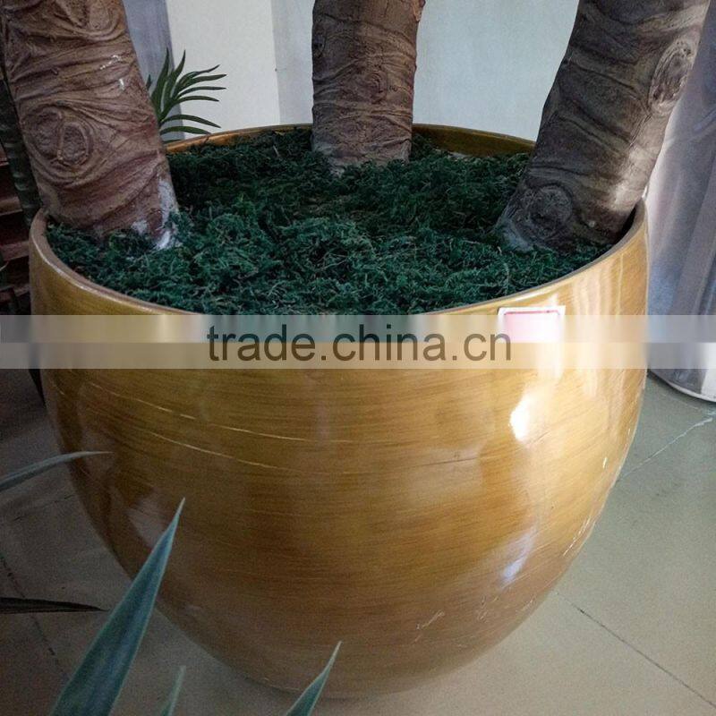 large fiberglass flower pots