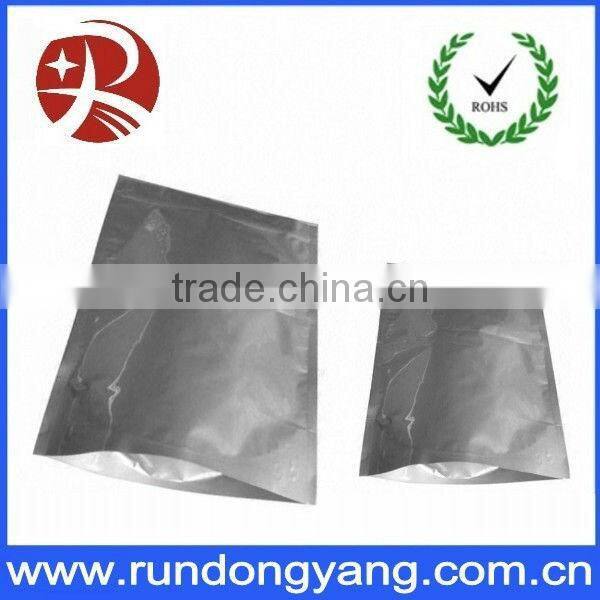 Free design hot sale aluminum foil bag for packing/ zipper packing bag
