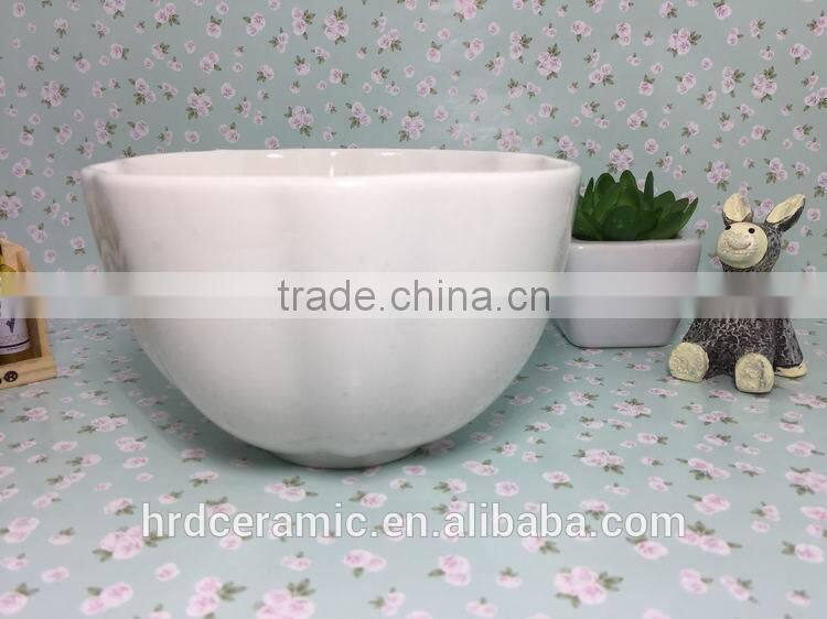 Stocked Beautiful cheap ceramic bowl , ceramic rice/salad/soup bowls