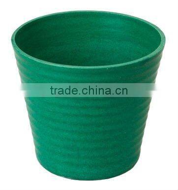 bamboo organic pot ( flower pot )