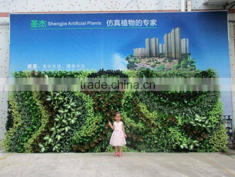 2016 new line green wall for fashion show plants green wall
