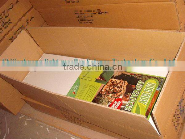 Wood burner stove log holder