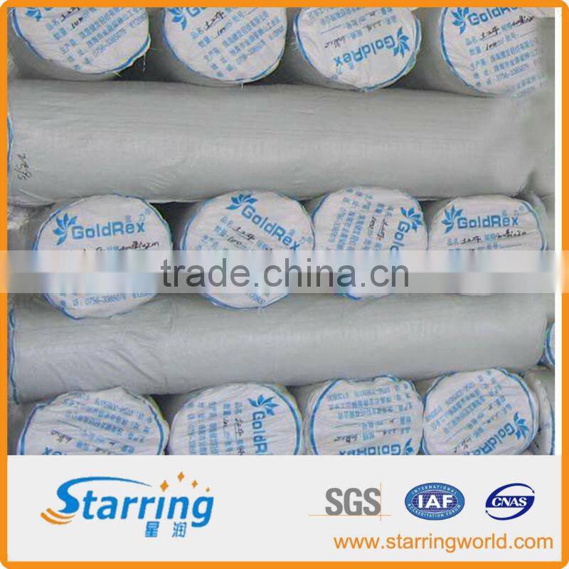 100% virgin 550g PET long fiber white fabric