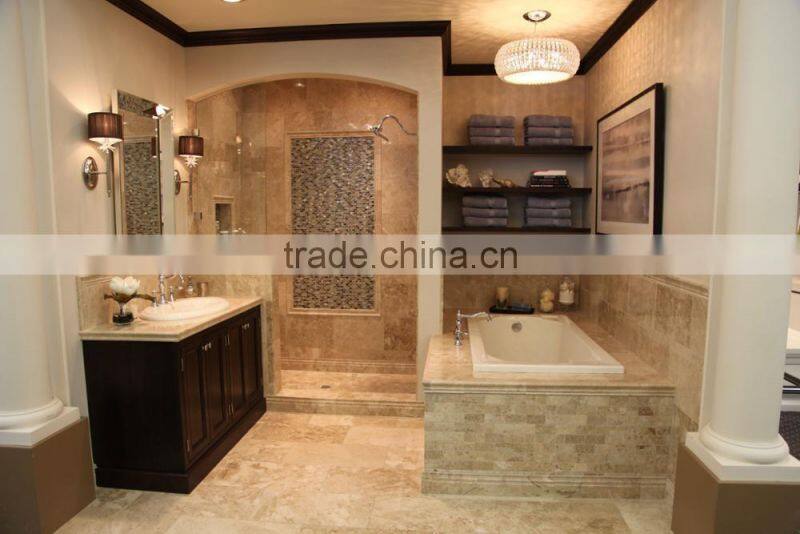 Beige Limestone Tiles for Bathroom