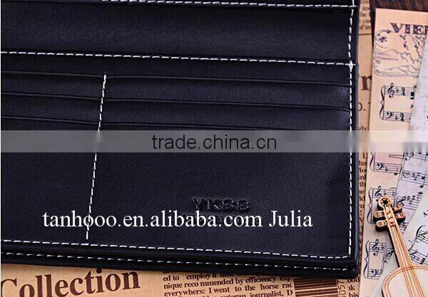 Hot selling custom men's Leather Wallet