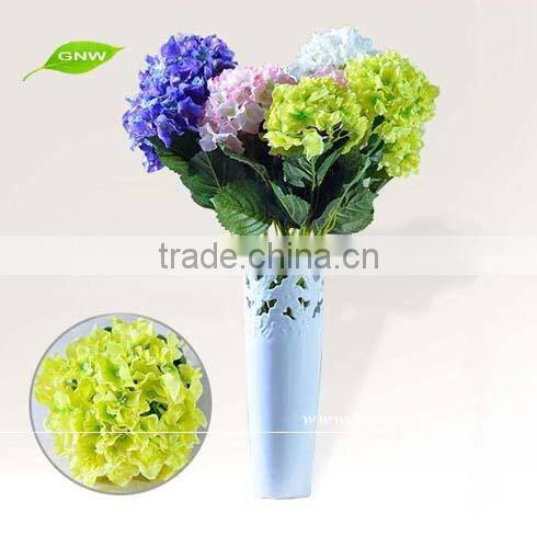 FLH012-4 decorative artificial hydrangea flower ball for wedding decoration