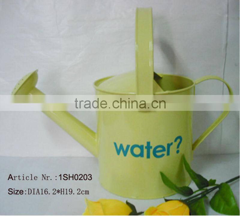 2016 Hot sale promotional metal decal water can