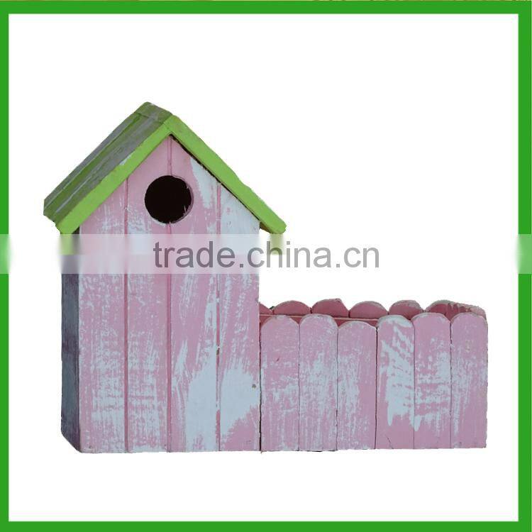 Wooden House Shape Garden Planters /Green House