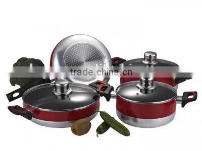 Aluminum non-stick cookware set