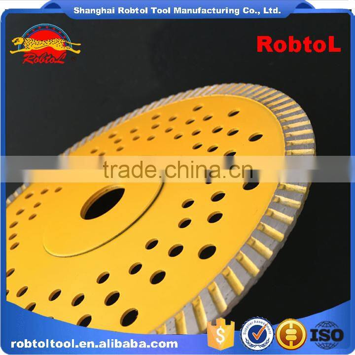 180mm Turbo Diamond Saw Blade Circular Saw Blade Rim Cutting Disc Stone Cutter Wheel Disk Socket Flange 7"