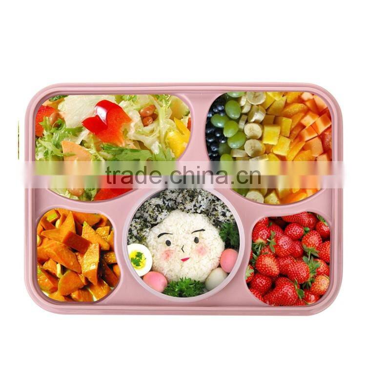 Plastic Lunch Box Food Container Bento Lunch Box