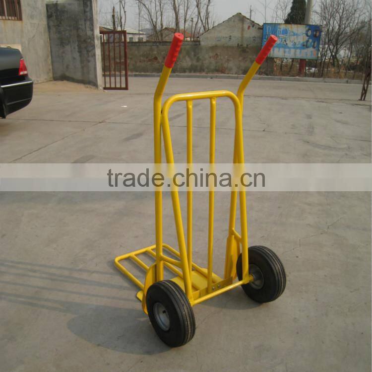 steel material heavy duty hand truck with removable extensive toe plate