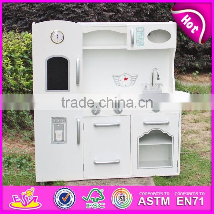 Best design children bedroom furniture wooden play kitchen W10C273