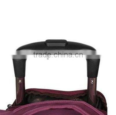 Simple and convenient trolley bag for traveler with polyester