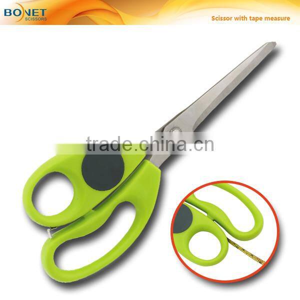 S67001AP FDA qualified 9-1/4" Stainless Steel blades Scissor with tape measure