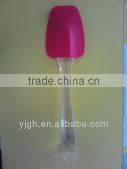 Eco-friendly silicone spatula set