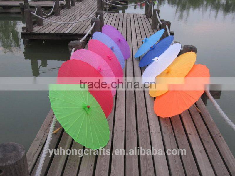 Colorful Chinese silk parasol for dancing