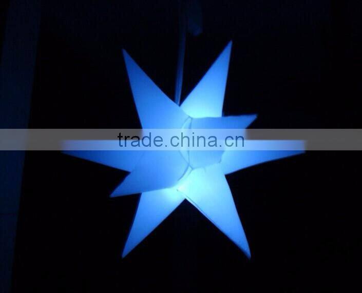 Hot sale inflatable star,party led inflatable star, lighting star outdoor valentine decorations