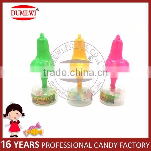 Hot Mini Rooster Shape Toy Candy