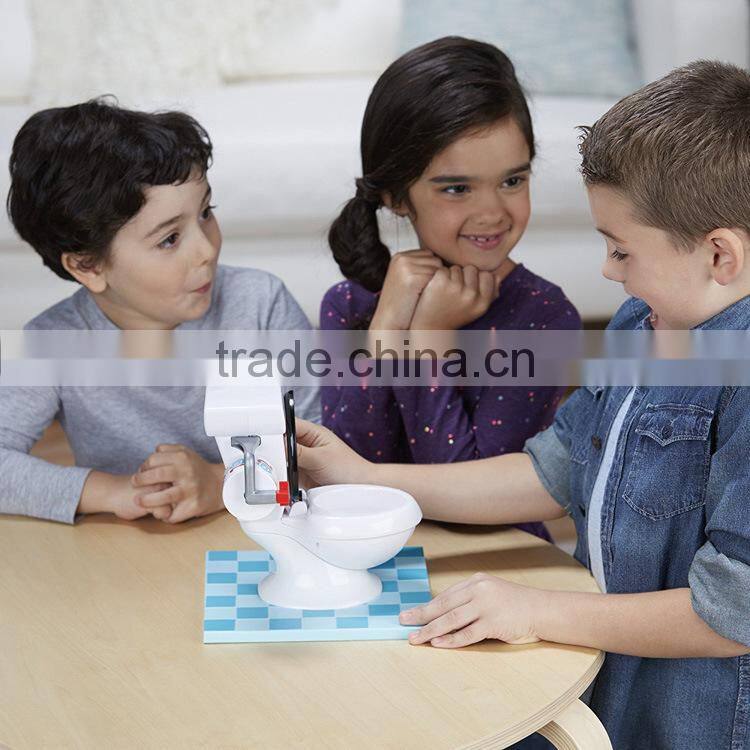 UCHOME 2017 hot new products crazy toilet spray water funny trouble toilet game toy