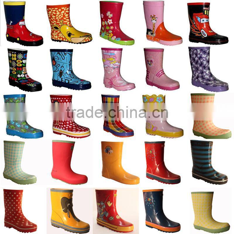 PVC rain coats for kids cute animals hotsale children long raincoats with hat