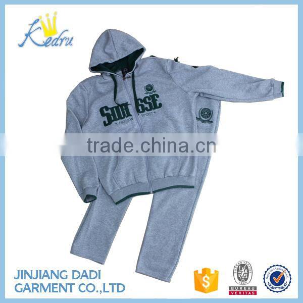 Stock Lot Embroidery juvenile sport tracksuit