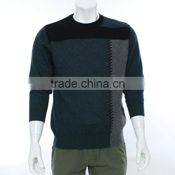 2015 winter sweater for men with cashmere /polyester ,mutil colors latest design winter sweater for winter