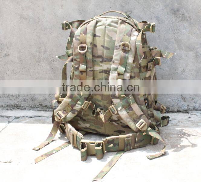 custom camouflage military tactical molle style A3 day backpacks