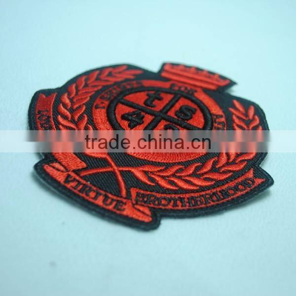 Custom cheap high quality embroidery patch