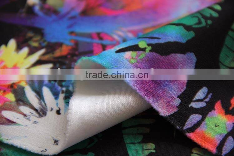 fashion fabric techno print ,high quelity