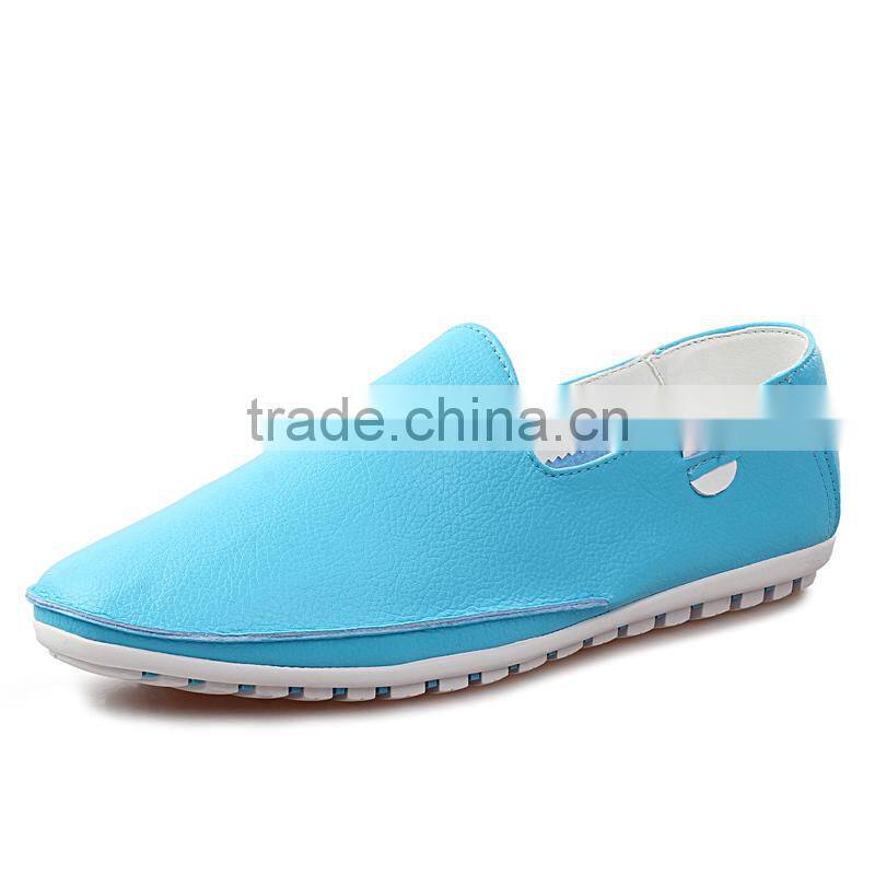 microfiber leather new model style fashion casual peas shoes for men have sample, men leather casual shoes price cheap