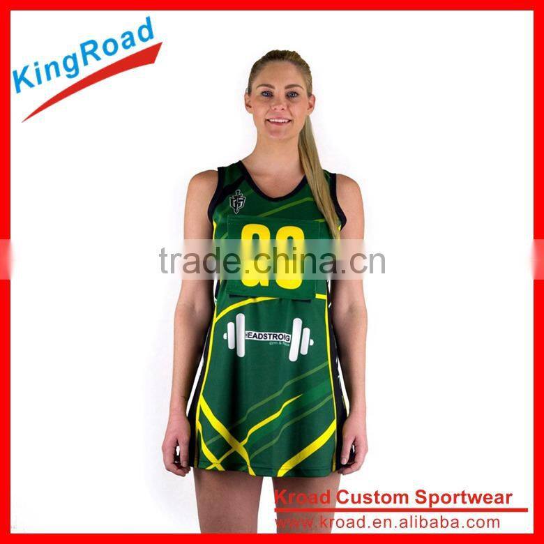 Good quality sublimated netball uniforms