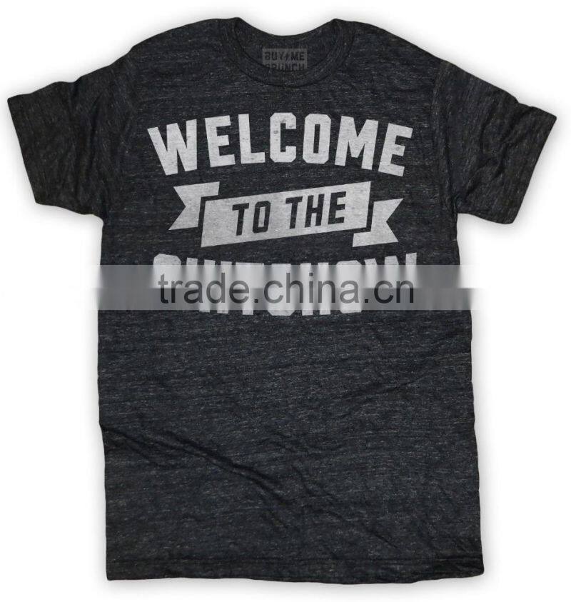 2017 custom t shirt cotton fabric t-shirt white t-shirt printing