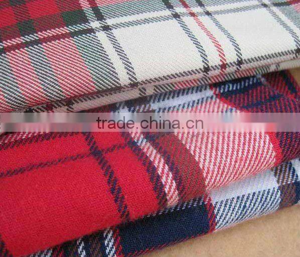 100% cotton yarn dyed T-shirt fabric