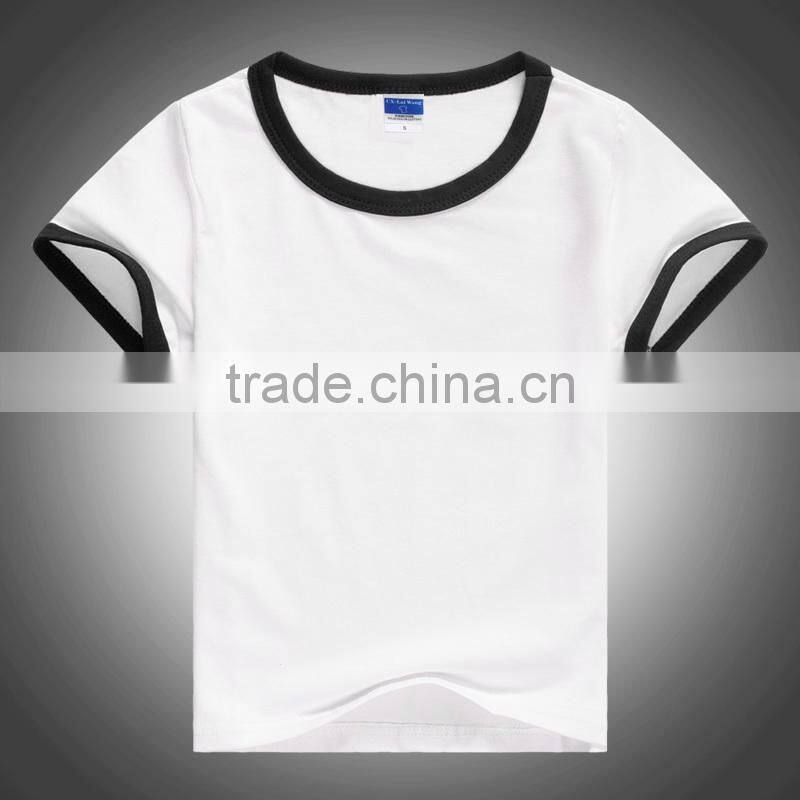 Kids clothes high quality soft cotton t shirt children o neck t-shirt custom