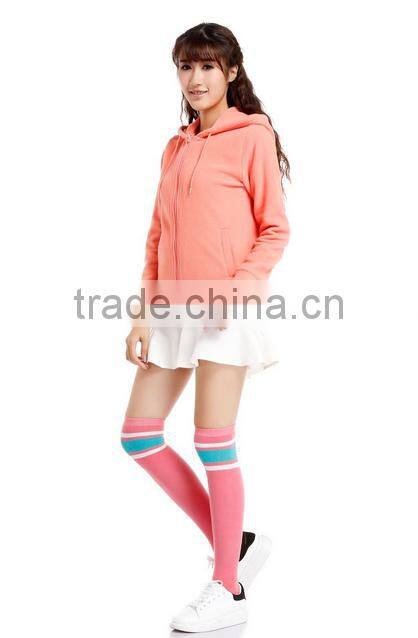 Shallow peachblossom comfortable contracted long-sleeved jacket