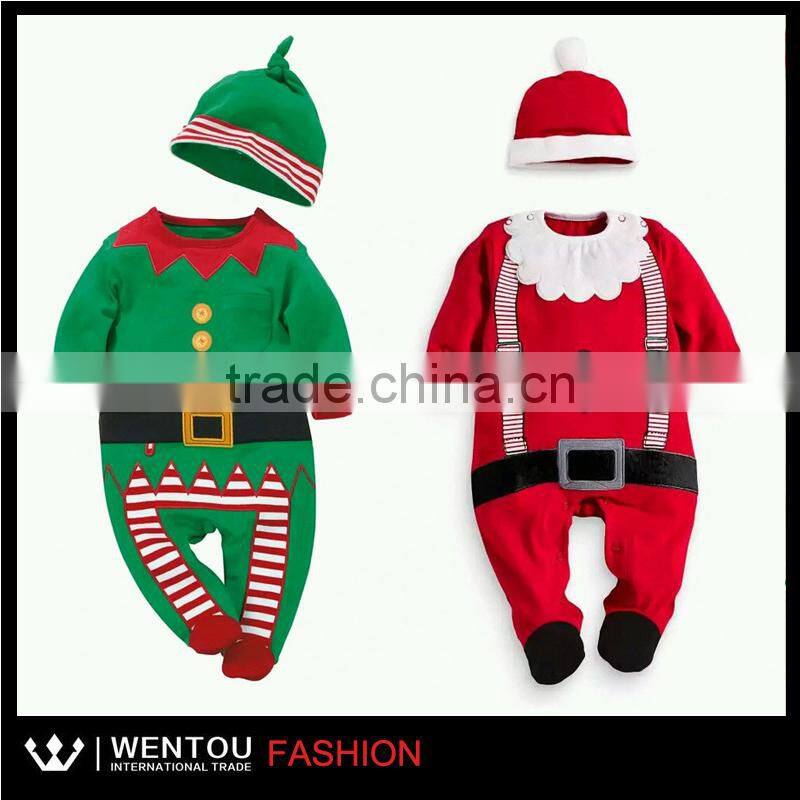 Wholesale New design Christmas Baby Bodysuit