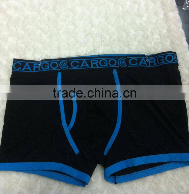 2015 men underwear wholesale/hot sale men's stylish printed sexy boxer brief