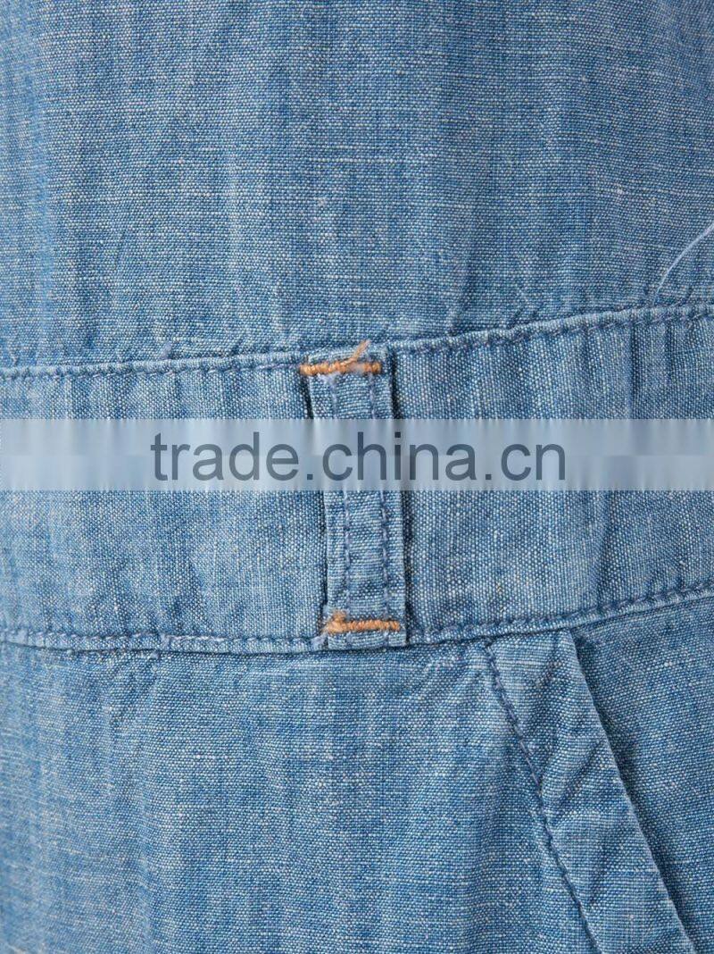 High Quality Durable Baggy Boyftriend Blue Color Overall for Women