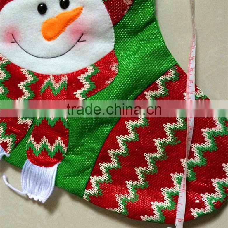 Wholesale personized embroidery christmas decorative socks