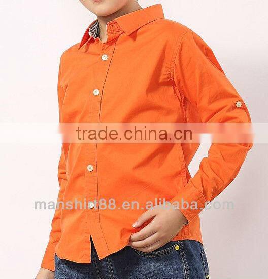 2017small school kids shirt boy shirt