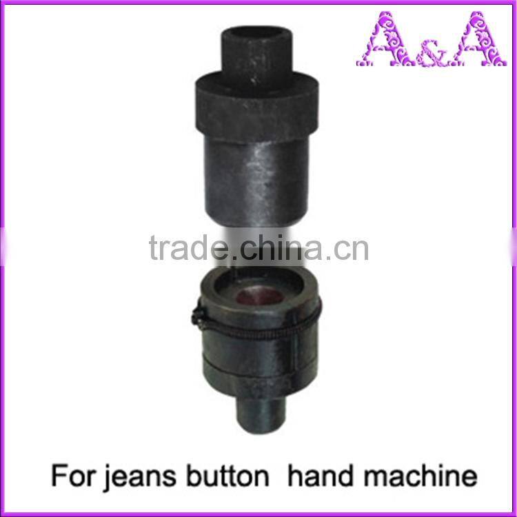 Customized fabric covered button hand press eyelet mould die set mold