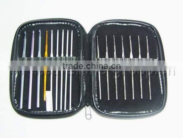 High Quality Colorful Electoplating Aluminum Crochet Hook