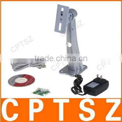 Wired Waterproof H.264 VGA CMOS Bullet Infrared Day and Night IP Camera, Smartphone Viewing, Night Vision IP Camera