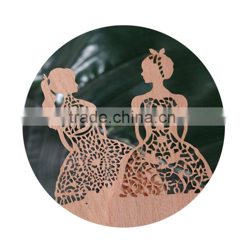 Korean Stationery Craft Through Carved Wooden Bookmark