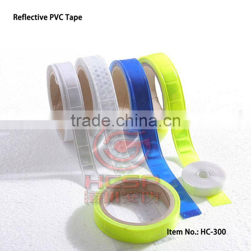 3cm Colorful reflective lattice belt for garment
