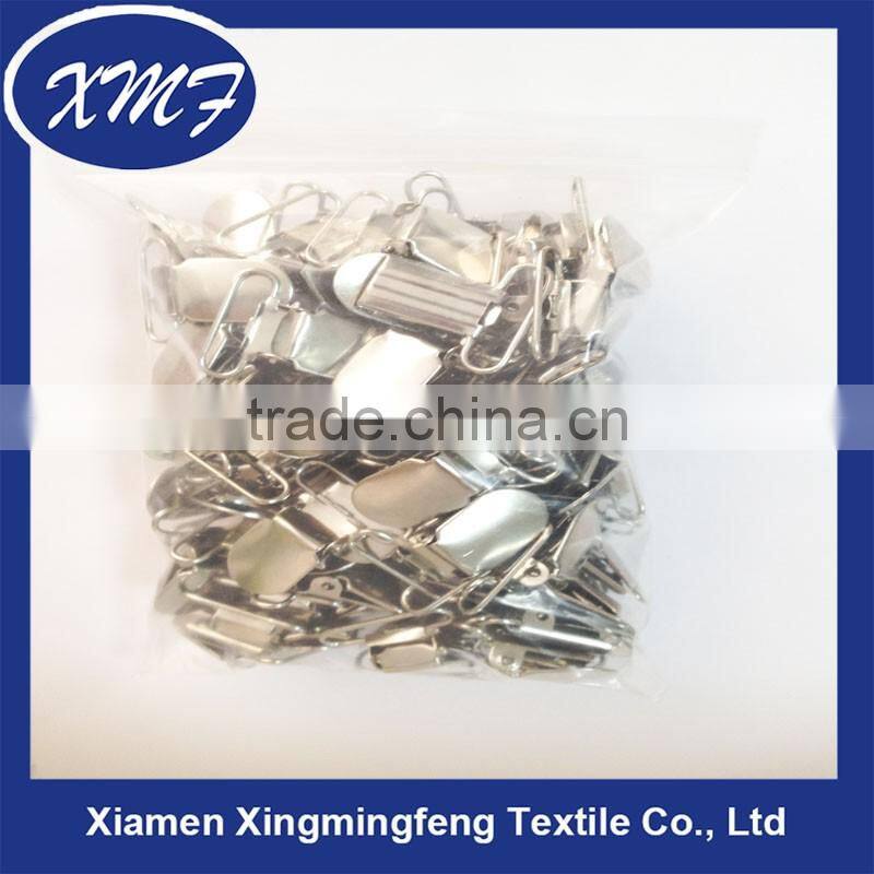 Metal Plastic Badge Clips , Pressure Sensitive Ribbed Thumb-Grip Clip , ID Clip