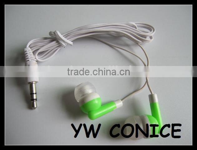 2014 High Sound Quality Stereo Disposable Earphones