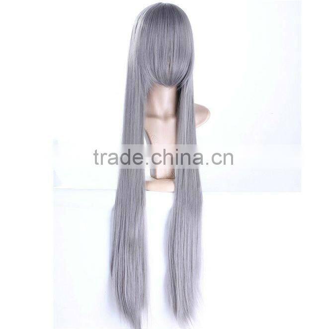 Hot Selling Long Straight Cosplay Wig for Men and Women,Promotional Synthetic Wigs,High Quality Wig Distributor from China Dubaa